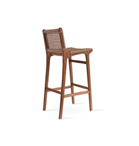 Silla de barra de madera de teca estadounidense, fabricada en Indonesia, muebles de madera maciza. - Product Image 1