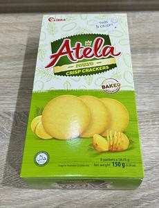 HALAL Atela 150g de pommes de terre croustillantes Snack salé goût sucré craquelins croustillants cuits au four sain faible en glucides faible en gras faible salé savoureux bon prix - Product Image 6