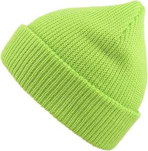 Winter Warm Hat Fleece lined Beanie knit Chunky winter Warm Cap Waffle fabric Pompom Knitted beanie hat caps - Product Image 5