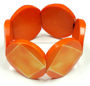 Haute qualité personnalisé femmes artisanales ange résine mode Bracelet couleur brin à la main indien résine artisanat modèle modèle - Product Image 2