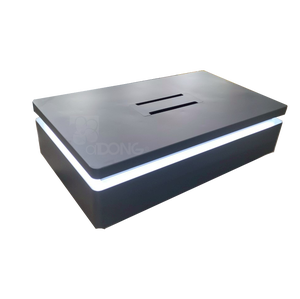 Exhibidores/Estantes Metálicos Modernos Personalizados para Tiendas con Altura Ajustable para Venta Minorista de Electrónicos (Dispositivos Multimedia) |   Servicio OEM - Product Image 1
