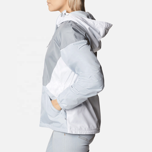 Veste coupe-vent légère à capuche personnalisée, imperméable, respirante, pour course en plein air, sport, coupe-vent décontracté pour femmes et hommes - Product Image 4