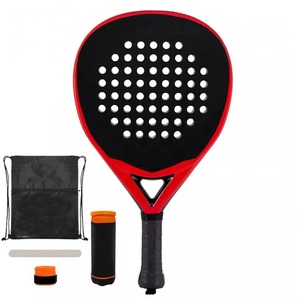 Raquette de tennis et de paddle personnalisée de qualité supérieure, durable, avec logo personnalisé, fibre de carbone 3K/12K/18K, couleur personnalisée, nylon diamant. - Product Image 6