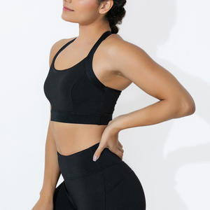 Sujetador deportivo superventas al por mayor, Sujetador deportivo de alta calidad multicolor con logotipo personalizado para mujer - Product Image 2