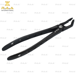Pinzas de Extracción Dental R.A.A. INTERNATIONAL, Universales para Molares Inferiores, RAA-288, Certificación CE Clase I, Titanio con Recubrimiento Negro - Product Image 5