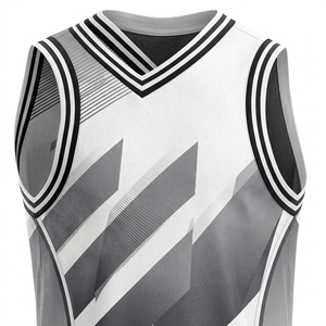 Camiseta de Baloncesto Premium sin Mangas, Ropa de Equipo Diseñada para Entrenamientos, Partidos de Liga, Academias Deportivas y Atletismo - Product Image 5