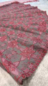Leranath Fashion Indian Ethnic Designer Pink Sequins Thread Work <b>Lehenga</b> Choli Wedding Wear <b>Women</b> Fancy Outfit Floor Length Fit - Product Image 5