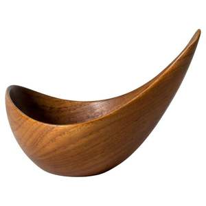 Bol à dattes moderne pour la maison, l'hôtel, le restaurant, pour servir des dattes, des fruits secs, bol de service couleur marron, bols à soupe en bois pour la table - Product Image 4