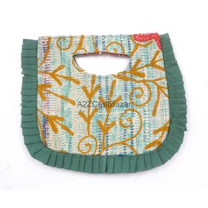 Made India Best Selling Latest Design Suzani Pattern Cotton Kantha Clutch <b>Bag</b> Women Available Wholesale Price Exhibition - Product Image 1