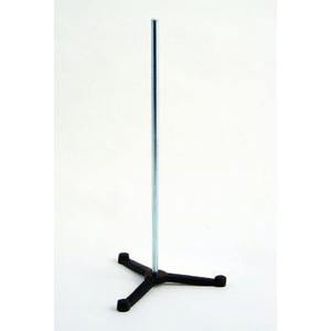 Support de rétortte en fonte durable, base triangulaire, équipement de laboratoire, construction stable, personnalisable OEM, garantie 1 an, taille moyenne - Product Image 4