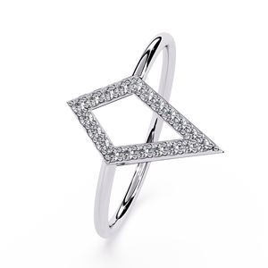 Anillo de Compromiso Loista Jewels con Diamante Cultivado en Laboratorio con Certificación IGI CVD VVS, Chapado en Oro de 18 Quilates, Corte Brillante Redondo, para Mujer - Product Image 2