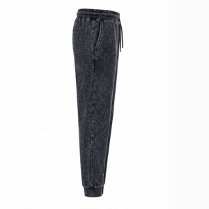 Pantalones Jogger de Algodón con Lavado Ácido, Estilo Vintage, Corte Holgado Personalizado, Ropa Casual Urbana Unisex, Fabricante de Ropa al Por Mayor - Product Image 5