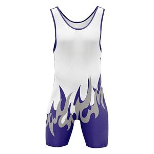 Traje de Lucha Libre de Diseño Personalizado, Traje de Competición Atlético Ligero - Product Image 1