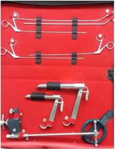 Set de Laringoscopio Médico con Pedestal, Instrumentos para Microcirugía Laríngea, Kit de Herramientas Quirúrgicas Ortopédicas, Manual, Reutilizable, Alemán - Product Image 3