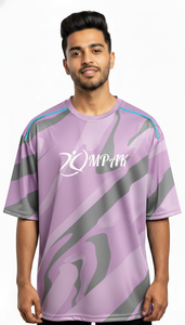 เสื้อยืดโอเวอร์ไซส์ลำลองสำหรับผู้ชาย สไตล์สตรีทแวร์ ทันสมัย ใส่ได้ทุกวัน - Product Image 3