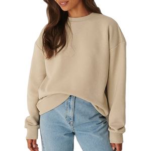 Nouveaux Sweatshirts pour Femmes avec Logo Personnalisé, Pulls Épais Uni à Vendre à Prix Bas, Fabriqués en Polyester et Coton - Product Image 2