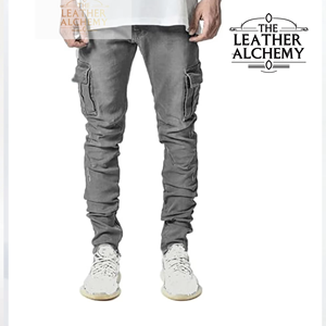 Jean en denim pour homme de style classique, coton premium, coupe décontractée, vêtement décontracté tendance - Product Image 1