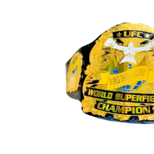 เข็มขัดแชมป์ UFC World Superfight แบบปรับแต่งได้ คุณภาพพรีเมียม สำหรับแฟนๆ และนักสะสม - Product Image 3