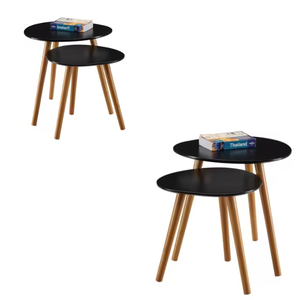 Round End Tables With Teak <b>Solid</b> <b>Wooden</b> Living Room End Tables at Best Prices Hot Selling Product From Indonesia - Product Image 5