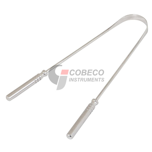 Raspador de Lengua Ergonómico de Acero Inoxidable con Diseño de Hoja Ancha para una Limpieza Eficiente y Cuidado Bucal - Product Image 2
