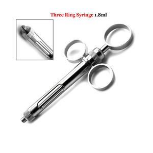 Seringue dentaire en acier inoxydable réutilisable, type cartouche aspirante manuelle, outil d'injection professionnel pour anesthésie dentaire - Product Image 6