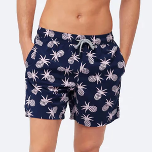 Shorts de bain décontractés pour hommes de haute qualité, vente en gros, nouvelle collection printemps-été 2026, séchage rapide, écologiques - Product Image 4