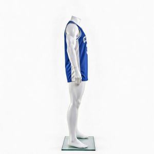 Maillot de basket-ball unisexe personnalisé, respirant, léger, séchage rapide, durable, uniforme de sublimation, logo OEM imprimé, basket-ball d'équipe - Product Image 3