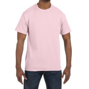 Camiseta de algodón premium de manga corta para hombre, estilo casual, versátil, cuello redondo, algodón grueso. - Product Image 1
