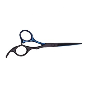 Ciseaux de coiffeur professionnels TWEEZEX en acier inoxydable 4Cr13, pour droitiers, haute durabilité, manche moyen, logo personnalisé, pour cheveux - Product Image 3
