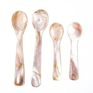 Cuchara de caviar de nácar de la colección Gourmet, utensilio de comedor de concha natural para ocasiones elegantes - Product Image 3