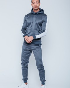 Custom Men Slim Fit Hoodie Tracksuit Set Athletic <b>Jogger</b> Sweat Suit Gym Sportswear - Product Image 2