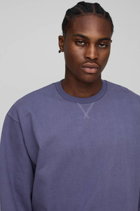 Sweat-shirt unisexe de haute qualité, coupe classique, imprimé par transfert thermique, en coton French Terry, uni, teinté, style pull, taille XS - Product Image 6