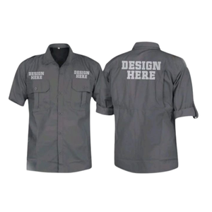 เสื้อยืดพิมพ์ลาย3D สำหรับร้านตัดผมโลโก้ออกแบบได้ตามต้องการ - Product Image 4