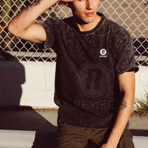 T-shirt pour homme au design populaire, style délavé à l'acide, dernière tendance, taille personnalisée, meilleure qualité. - Product Image 5