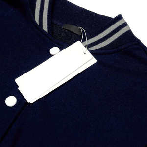 Custom Logo Winter <b>Jacket</b> <b>Men</b> Varsity Baseball Letterman Bomber Cotton Leather Long Sleeve <b>Lightweight</b> Casual Streetwear - Product Image 5