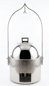 New Luxury stainless steel metal made Chafing dish <b>Food</b> <b>warmer</b> <b>food</b> heater casserole <b>for</b> Ramadan & home use - Product Image 2