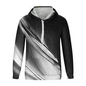 Sweat-shirts à capuche pour hommes avec impression intégrale, impression numérique intégrale, sublimation personnalisée, vêtements d'hiver chauds - Product Image 1