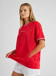 Women Red Fleece Full Sleeve Hooded <b>Top</b> <b>and</b> <b>White</b> Shorts Winter Sporty Breathable Three Piece Set - Product Image 3