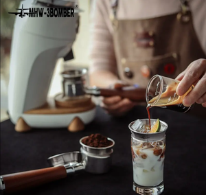 Anneau doseur à expresso de haute qualité, finition argentée, 58 mm, diamètre universel, outil anti-accumulation de café - Product Image 3