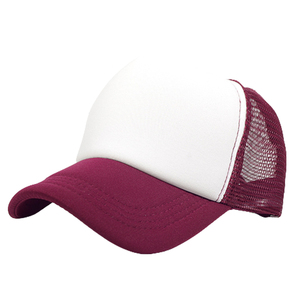 <b>Plain</b> Blank Style 5 Panels Blank Foam Mesh Trucker <b>Cap</b> Without Logo Outdoor Solid Color <b>Baseball</b> <b>Cap</b> Mesh Trucker Hat - Product Image 5