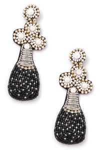 Pendientes elegantes hechos a mano con cuentas de colores, estilo bohemio, accesorios de moda al mejor precio. - Product Image 3