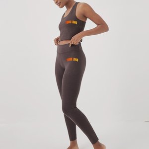 ชุดโยคะผู้หญิงขายดี แบบกลับด้านได้ เนื้อผ้าเบาสบาย เหมาะสำหรับออกกำลังกาย เป็นมิตรกับสิ่งแวดล้อม มีไซส์ใหญ่ ขายส่ง - Product Image 6