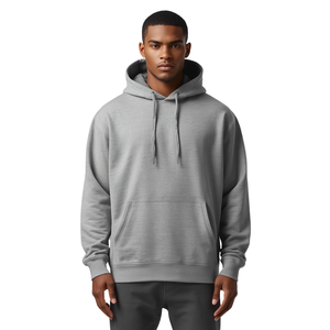 Sudadera con Capucha para Hombre, Corte Regular, Tejido Grueso de 400 GSM, con Bolsillo de Algodón 100% Antipilling, Estilo Urbano - Product Image 2