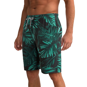 Shorts de plage légers pour hommes, extensibles dans quatre sens, avec cordon de serrage et taille élastique, parfaits pour l'été et la natation - Product Image 6