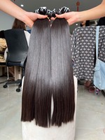 Prix de gros bon marché Extensions de cheveux disponibles Extensions de cheveux humains noirs naturels Fournisseurs de cheveux vietnamiens