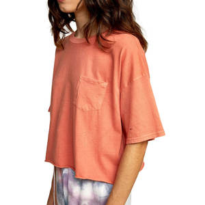 Camiseta Casual de Algodón para Mujer 2026, Venta al Por Mayor, Logotipo Personalizado, Camiseta Blanca de Alta Calidad, Fabricante OEM Directo - Product Image 5