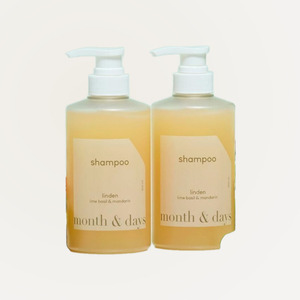 แชมพูสำหรับผม Korean K-Beauty Months And Days 2SET Perfume Care Shampoo Linden Lime ผลิตในเกาหลี - Product Image 6