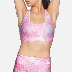 Sujetador Deportivo de Alto Rendimiento para Mujer, Sublimado, Ligero, Ecológico, Transpirable, de Spandex/Nailon, para Fitness, Yoga y Gimnasio - Product Image 5