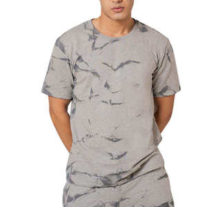 Minimalist <b>Men</b> Co Ord <b>Shorts</b> Set Boxy Fit Heavy Cotton <b>T</b> <b>Shirt</b> <b>And</b> Elastic Waist <b>Shorts</b> Premium Street Fashion Wholesale Apparel - Product Image 2