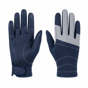 Gants d'équitation professionnels pour hommes et femmes, respirants, légers, pour l'entraînement et la compétition équestre, avec paume antidérapante. - Product Image 2